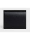 Shiny Triomphe Small Calfskin Half Wallet Black - CELINE - BALAAN 4