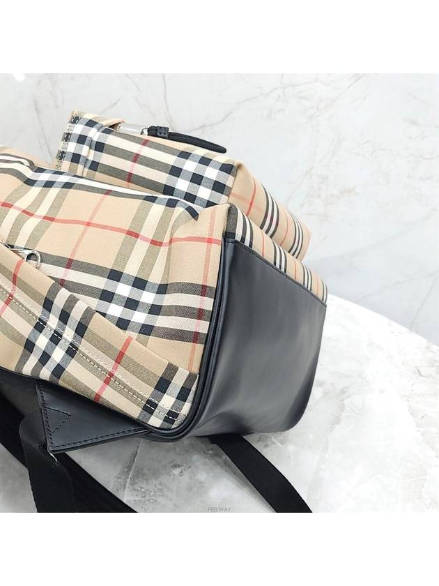 Lux You New Product Archive Beige Vintage Check Backpack 80161061 - BURBERRY - BALAAN 5