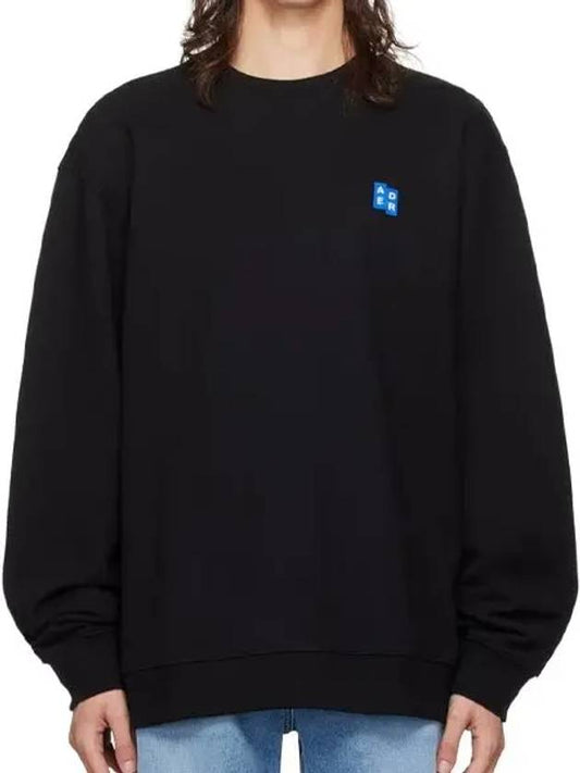 TRS Tag Sweatshirt 01 Black BMSGFYSW0101BK - ADER ERROR - BALAAN 2