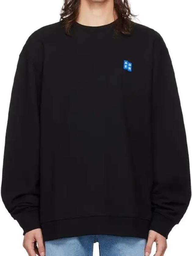 Sig TRS Tag Sweatshirt Black - ADER ERROR - BALAAN 2