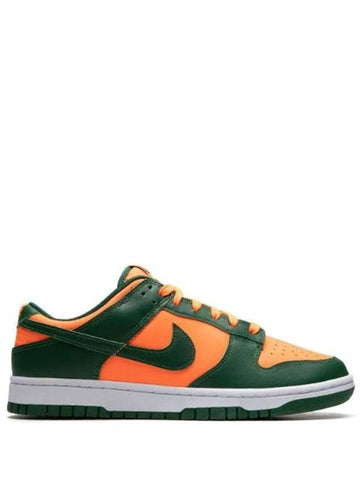 Dunk Low Miami Hurricanes Sneakers DD1391 - NIKE - BALAAN 1