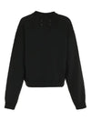 Women's Numbering Logo Print Cotton Sweatshirt Black - MAISON MARGIELA - BALAAN 4