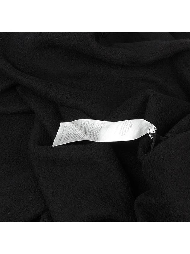 Dark Shadow Barbell Poncho Sweatshirt DS19S4234F 09 BLACK DAC003bk - RICK OWENS - BALAAN 8