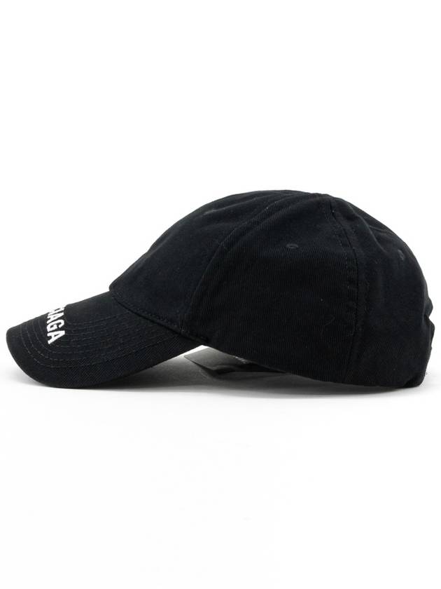 logo ball cap black - BALENCIAGA - BALAAN 4