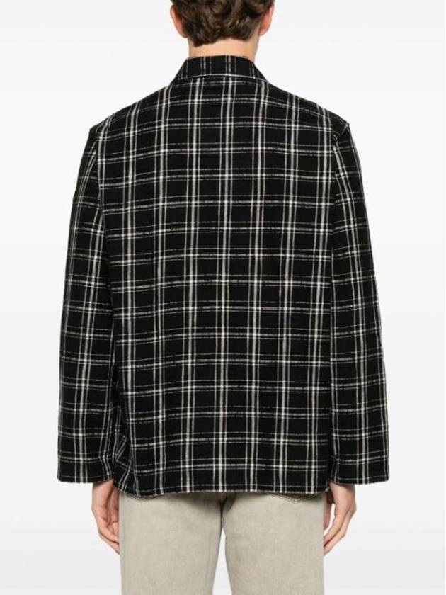 Haven Helix Flannel Long Sleeve Shirt Black - OUR LEGACY - BALAAN 6