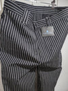 striped wide leg trousers - LANVIN - BALAAN 3