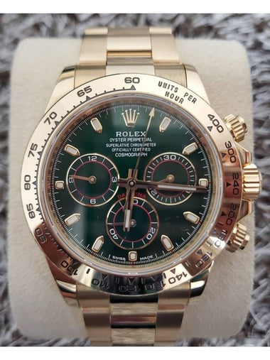 Rolex Daytona Hulk Green Gold Box 116508 20 Years - ROLEX - BALAAN 1