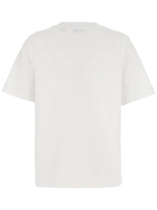 24FW short sleeve t-shirt 8096229 A1464 WHITE - BURBERRY - BALAAN 3