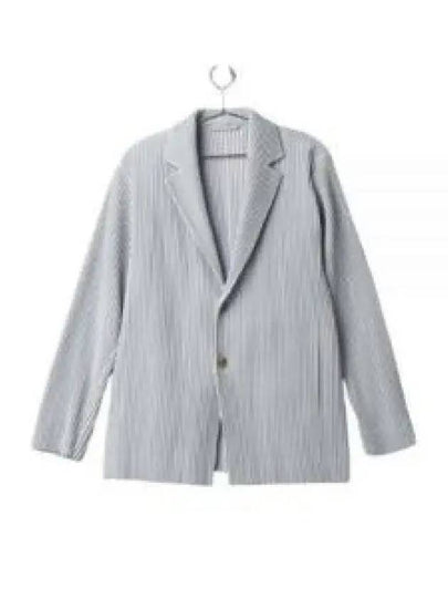 Pleated Suit Grey - ISSEY MIYAKE - BALAAN 2