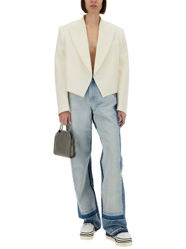 "CROPPED" BLAZER - STELLA MCCARTNEY - BALAAN 2