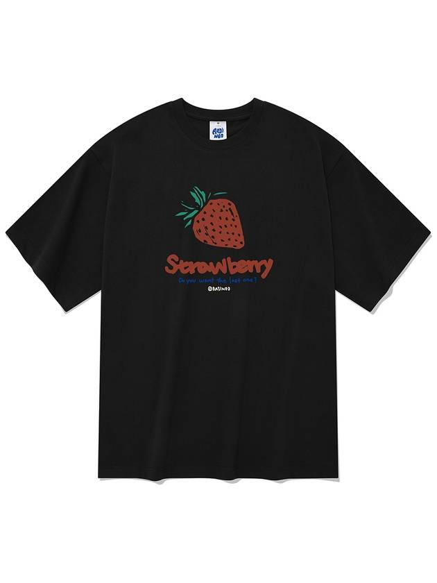 20 count strawberry short sleeve tshirt black - RADINEO - BALAAN 1