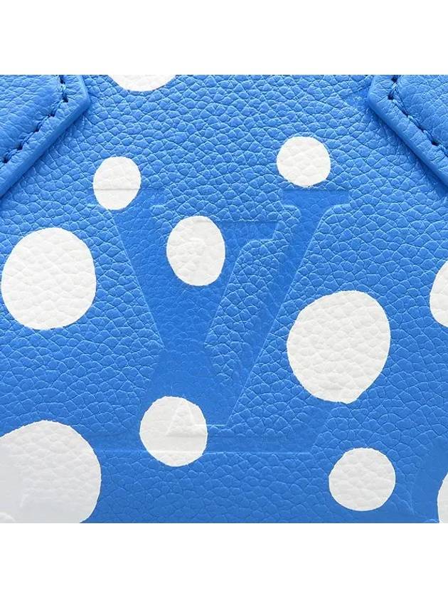 M46425 Blue White x Yayoi Kusama Bandouli re Speedy 20 Tote Bag Shoulder Strap 2WAY - LOUIS VUITTON - BALAAN 5