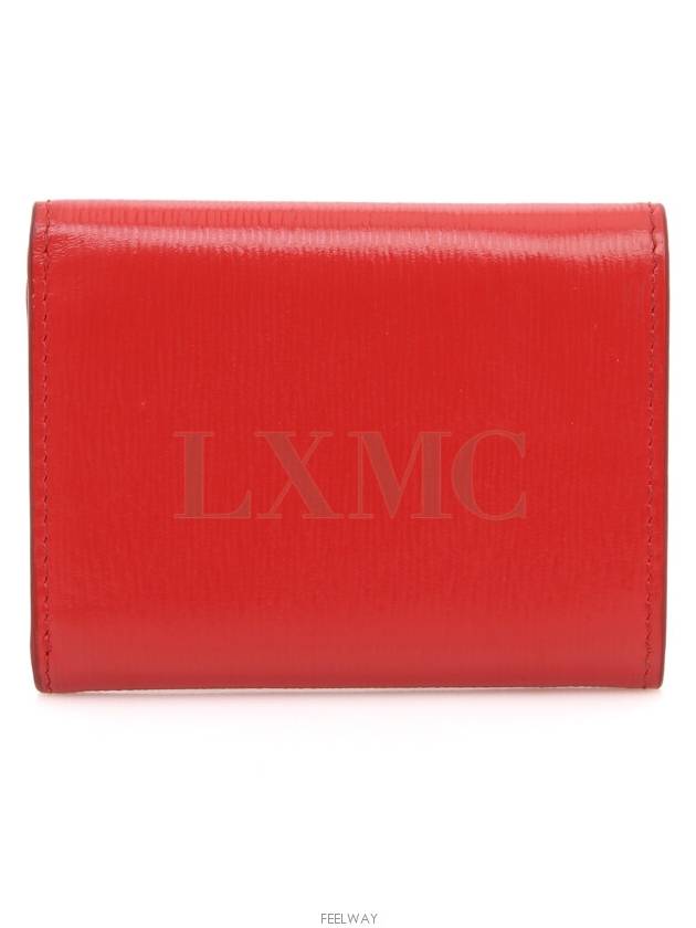 Vitello Move Red Mini Wallet 1MH021 Card - PRADA - BALAAN 4