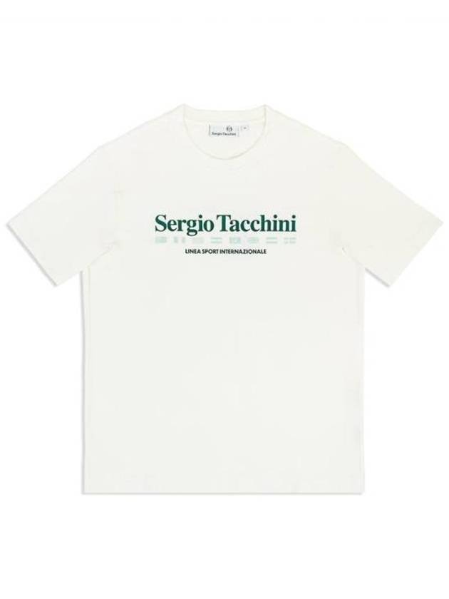 Sergio Tachini Short Sleeve T Shirt STS24M50806GARDENIA Free GARDENIA - SERGIO TACCHINI - BALAAN 1