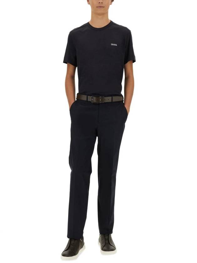 Zegna Straight Leg Pants - ERMENEGILDO ZEGNA - BALAAN 3