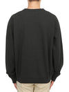 Mikoy Logo Print Sweatshirt Black - ISABEL MARANT - BALAAN 4