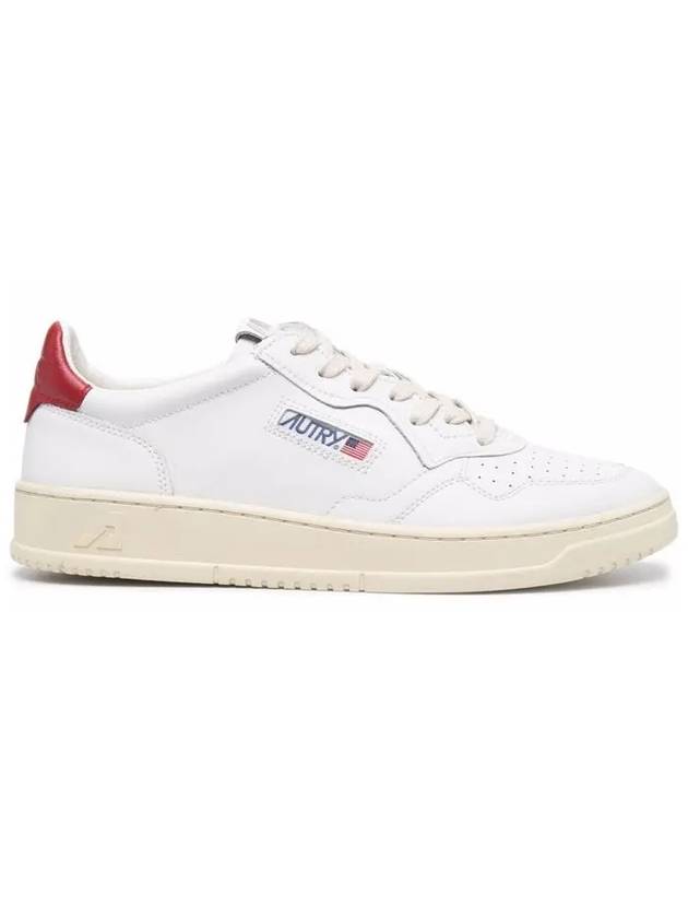 Medalist Red Tab Low Top Sneakers White - AUTRY - BALAAN 3