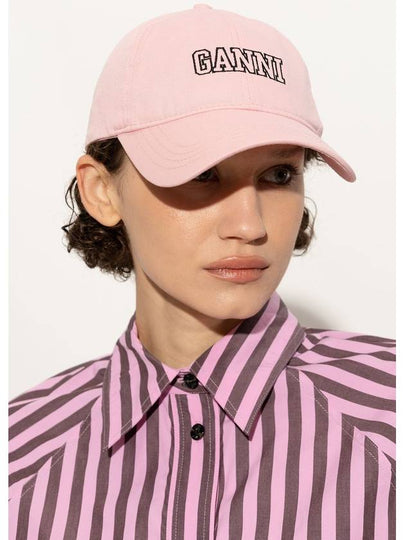 Ganni Baseball Cap, Women's, Pink - GANNI - BALAAN 2