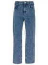 Vendelia Straight Jean Blue - ISABEL MARANT - BALAAN 2