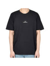 30/1 Jersey Graphic Short Sleeve T-Shirt Black - CP COMPANY - BALAAN 1