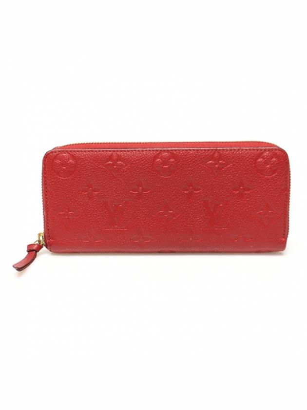 Women s Louis Vuitton M60169 Monogram Empreinte Cherry Clemence Wallet Long gt Gangbuk used luxury goods - LOUIS VUITTON - BALAAN 1