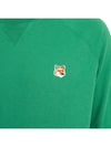 Fox Head Patch Classic Cotton Sweatshirt Deep Green - MAISON KITSUNE - BALAAN 7