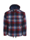 Kurt Check Zip-Up Hoodie Red - ISABEL MARANT - BALAAN 2