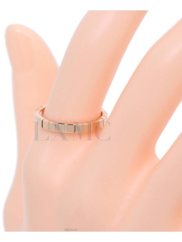 Ice Cube Pure Rose Gold Ring Diamond No 49 9 - CHOPARD - BALAAN 5