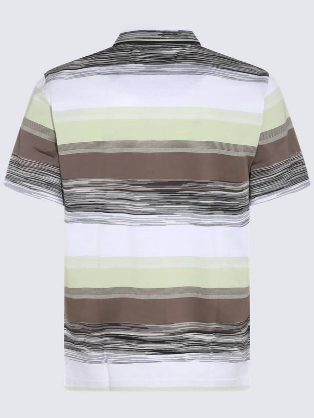 Missoni White Cotton Polo Shirt - MISSONI - BALAAN 2