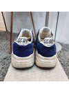 Logo Leather Low Top Sneakers Blue - GOLDEN GOOSE - BALAAN 5