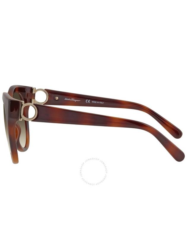 Eyewear Cat Eye Sunglasses Brown - SALVATORE FERRAGAMO - BALAAN 4