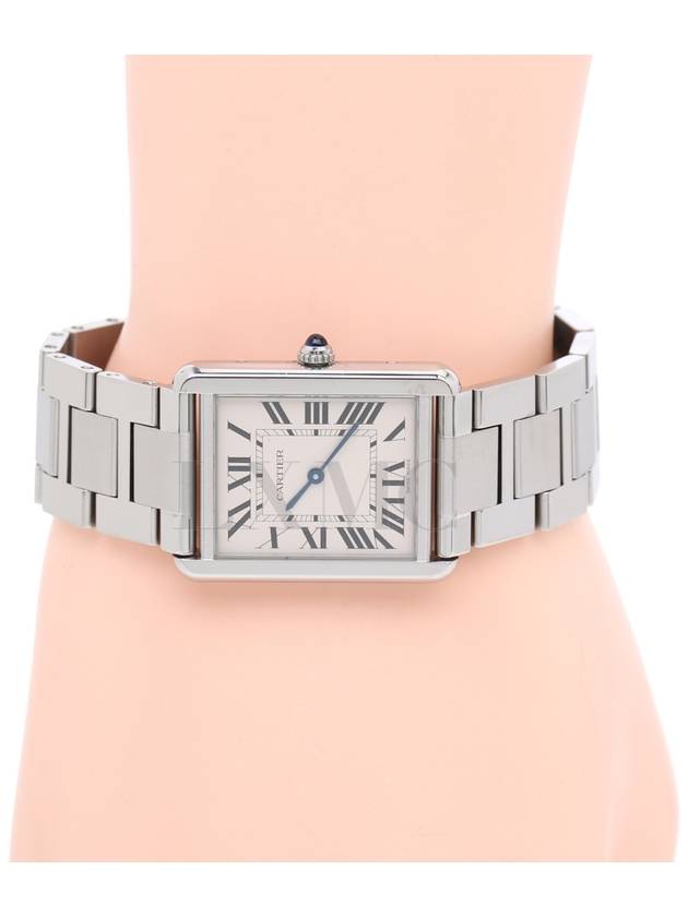 Tank Solo Watch Large Steel Must 3169 W5200014 - CARTIER - BALAAN 6