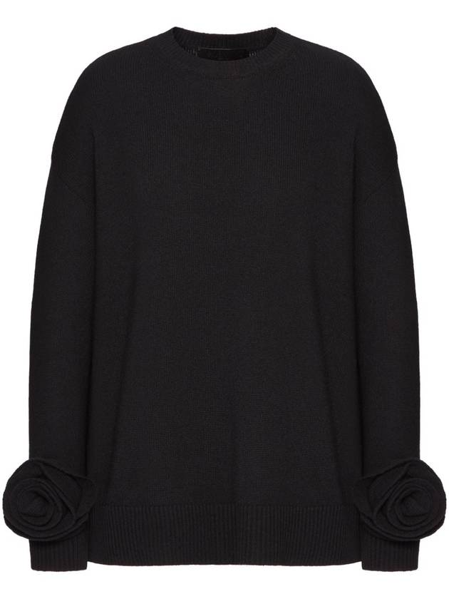 Valentino Garavani Sweaters Black - VALENTINO - BALAAN 1