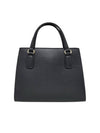 607722 Soho Top Handle Black Leather Small Tote Bag Strap - GUCCI - BALAAN 3