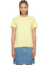 Baby Fox Patch Regular Short Sleeve T-Shirt Yellow - MAISON KITSUNE - BALAAN 2