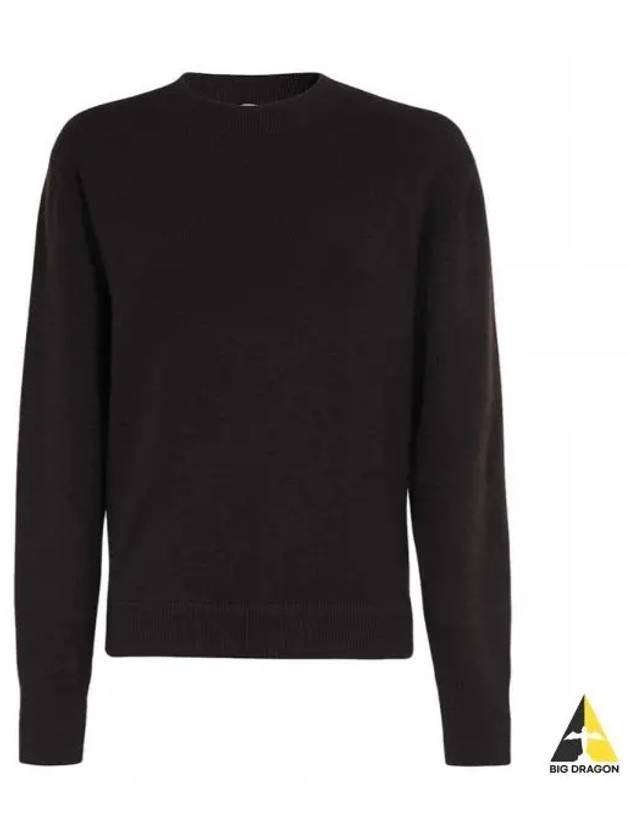 Crew Neck Knit Top Brown - FENDI - BALAAN 2