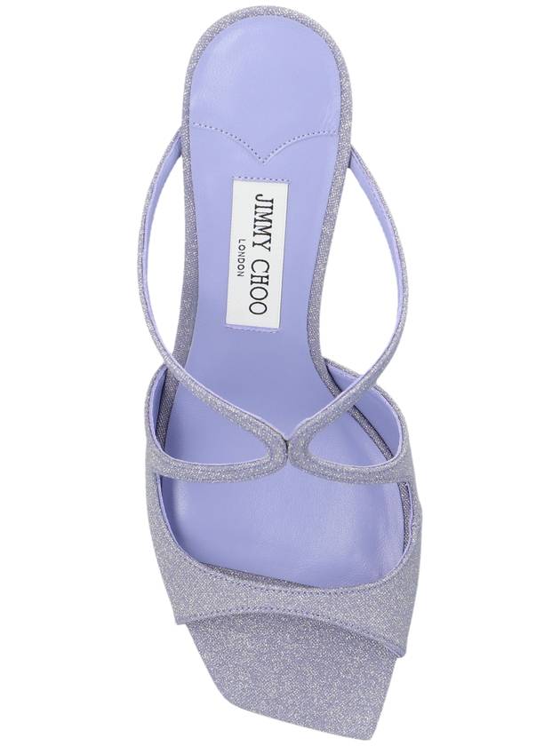 Jimmy Choo Heeled Slippers 'Anise', Women's, Purple - JIMMY CHOO - BALAAN 6