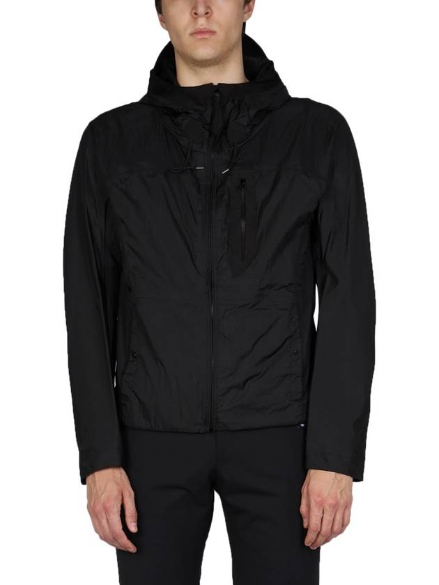 Aspen Down Jersey Track Training Jacket Black - TEN C - BALAAN 2