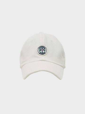 Signature Waffen Corduroy Ball Cap Ivory - FFEFF STUDIO - BALAAN 1