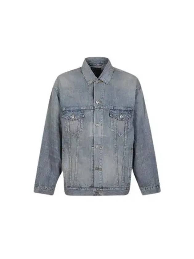 Paris Tropical Denim Jacket Blue - BALENCIAGA - BALAAN 2