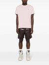 Organic Cotton Short Sleeve T-Shirt Pink - STONE ISLAND - BALAAN 8