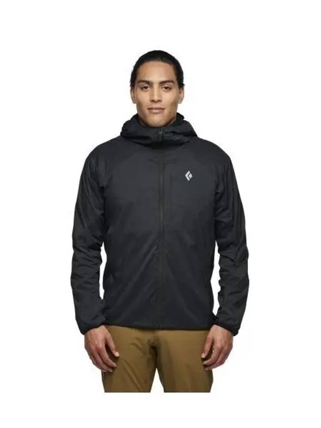 BLACK DIAMOND Alpine start insulated hoodie MENS OAMAP745052 - BLACK & BROWN - BALAAN 1