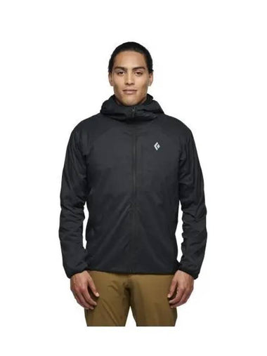 BLACK DIAMOND Alpine start insulated hoodie MENS OAMAP745052 - BLACK & BROWN - BALAAN 1