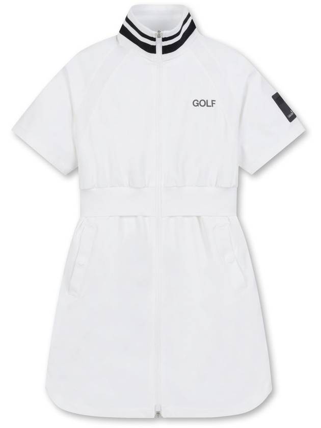 Full Zip-up Woven Dress (for Women) - GOLDEN BEAR - BALAAN 7