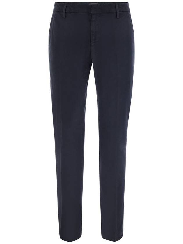 SPIRITISSIMO - Regular chino trousers in light gabardine - DONDUP - BALAAN 1