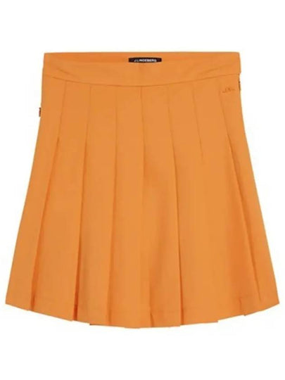 Women's Adina Golf Skirt Orange - J.LINDEBERG - BALAAN 2