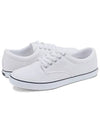 286 Grenoble Canvas Height-elevating Sneakers White Cream - BSQT - BALAAN 3