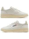 Medalist Beige Tab Low Top Sneakers White - AUTRY - BALAAN 2