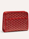 Jouvence MM Toiletry Clutch Bag Red - GOYARD - BALAAN 2