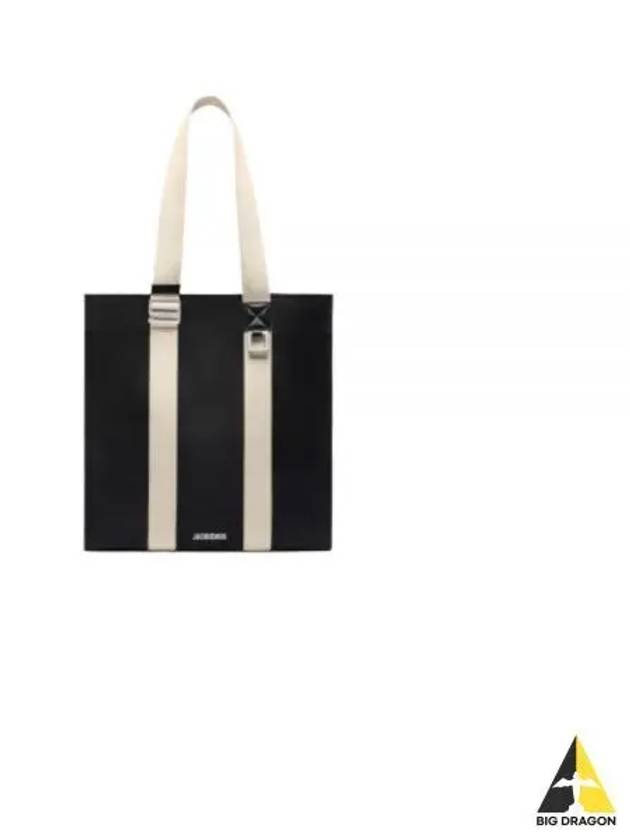 Le Cabas Cuedra Cotton Tote Bag Black - JACQUEMUS - BALAAN 2